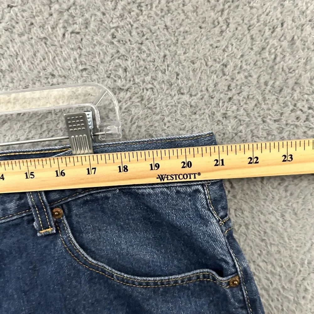 Levis Jeans Mens 42x30 Blue Denim 550 Relaxed Fit Tapered Cotton American Y2K